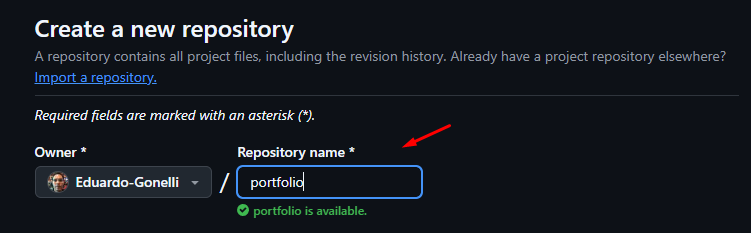 Repositórios GitHub