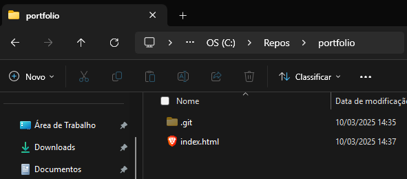 Repositórios GitHub